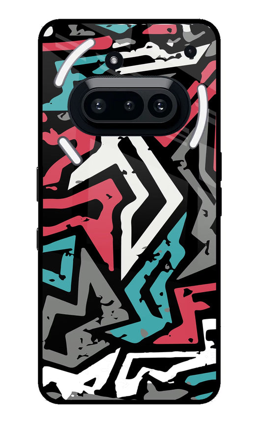 Geometric Graffiti Nothing Phone 3A Back Cover