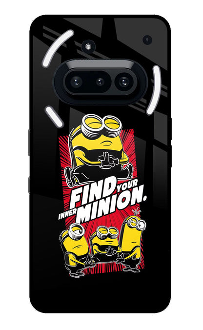Find your inner Minion Nothing Phone 3A Back Cover