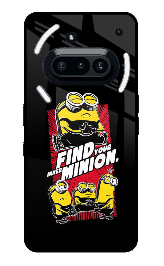 Find your inner Minion Nothing Phone 3A Glass Case