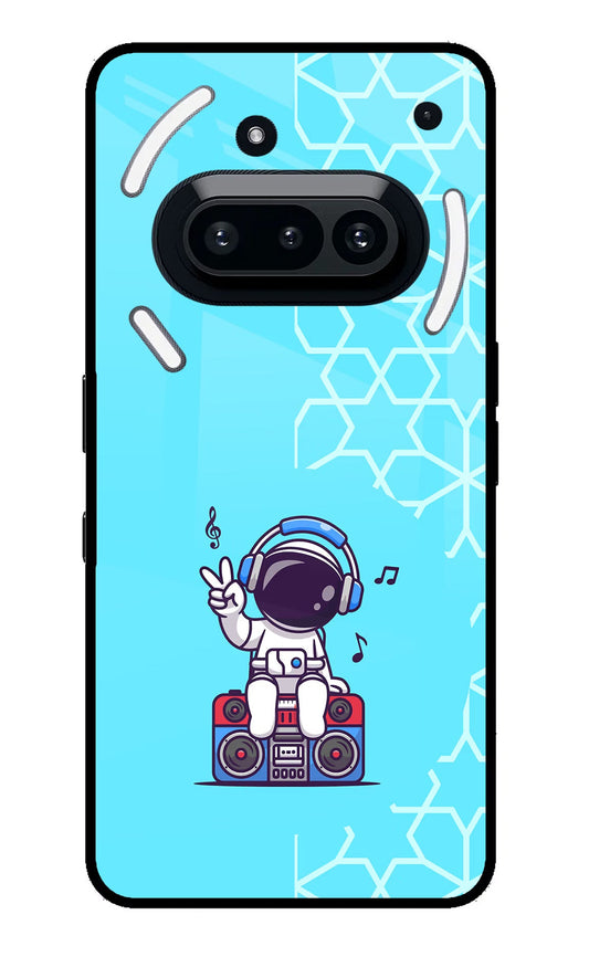 Cute Astronaut Chilling Nothing Phone 3A Back Cover