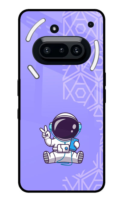 Cute Astronaut Chilling Nothing Phone 3A Back Cover