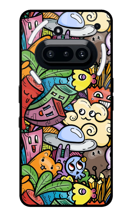 Veggie Doodle Nothing Phone 3A Back Cover