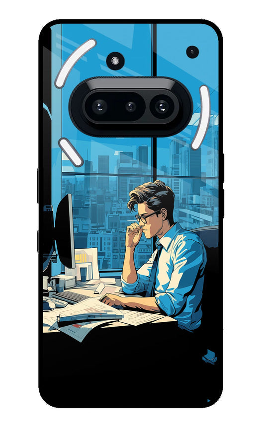 Focused Hustler (AI Generated) Nothing Phone 3A Back Cover