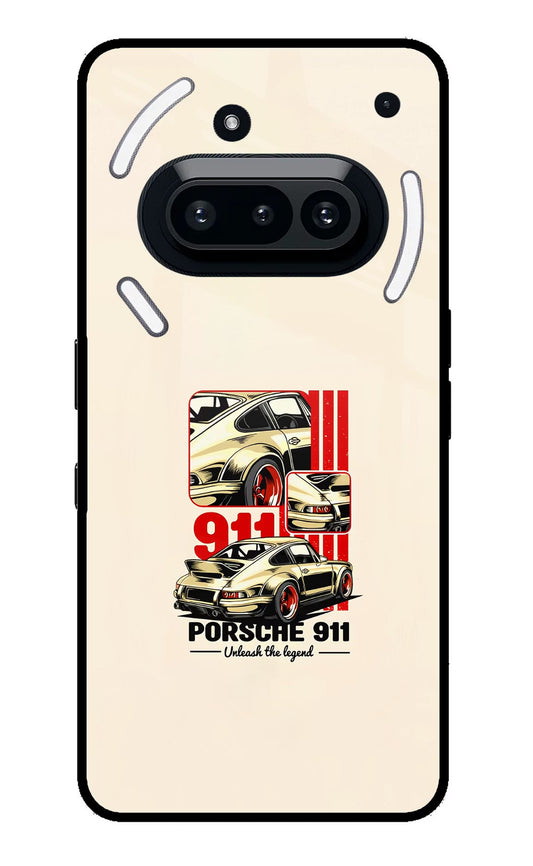 Classic Porsche 911 Nothing Phone 3A Glass Case