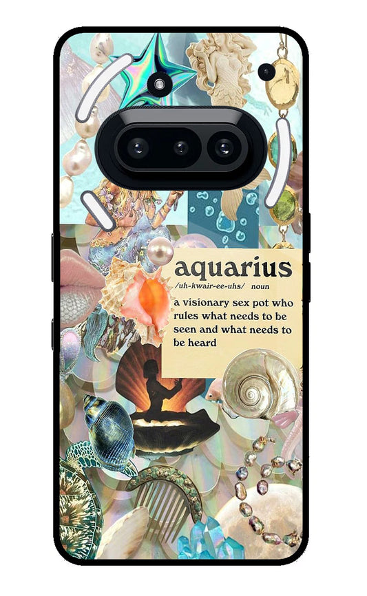Aquarius Zodiac Nothing Phone 3A Back Cover