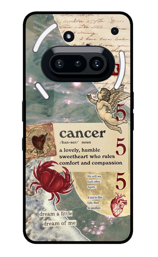 Cancer Zodiac Nothing Phone 3A Back Cover
