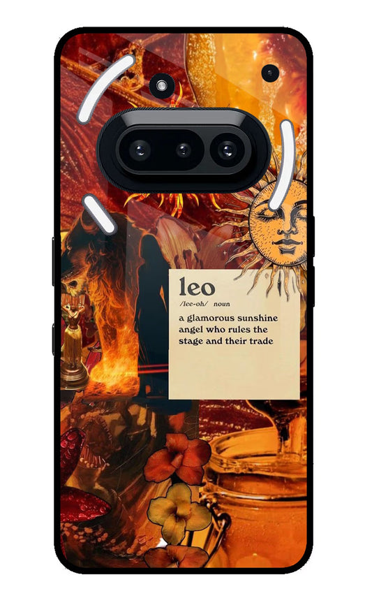Leo Zodiac Nothing Phone 3A Back Cover