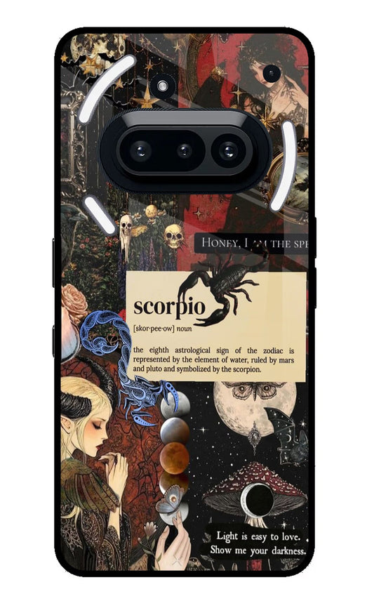 Scorpio Zodiac Nothing Phone 3A Back Cover