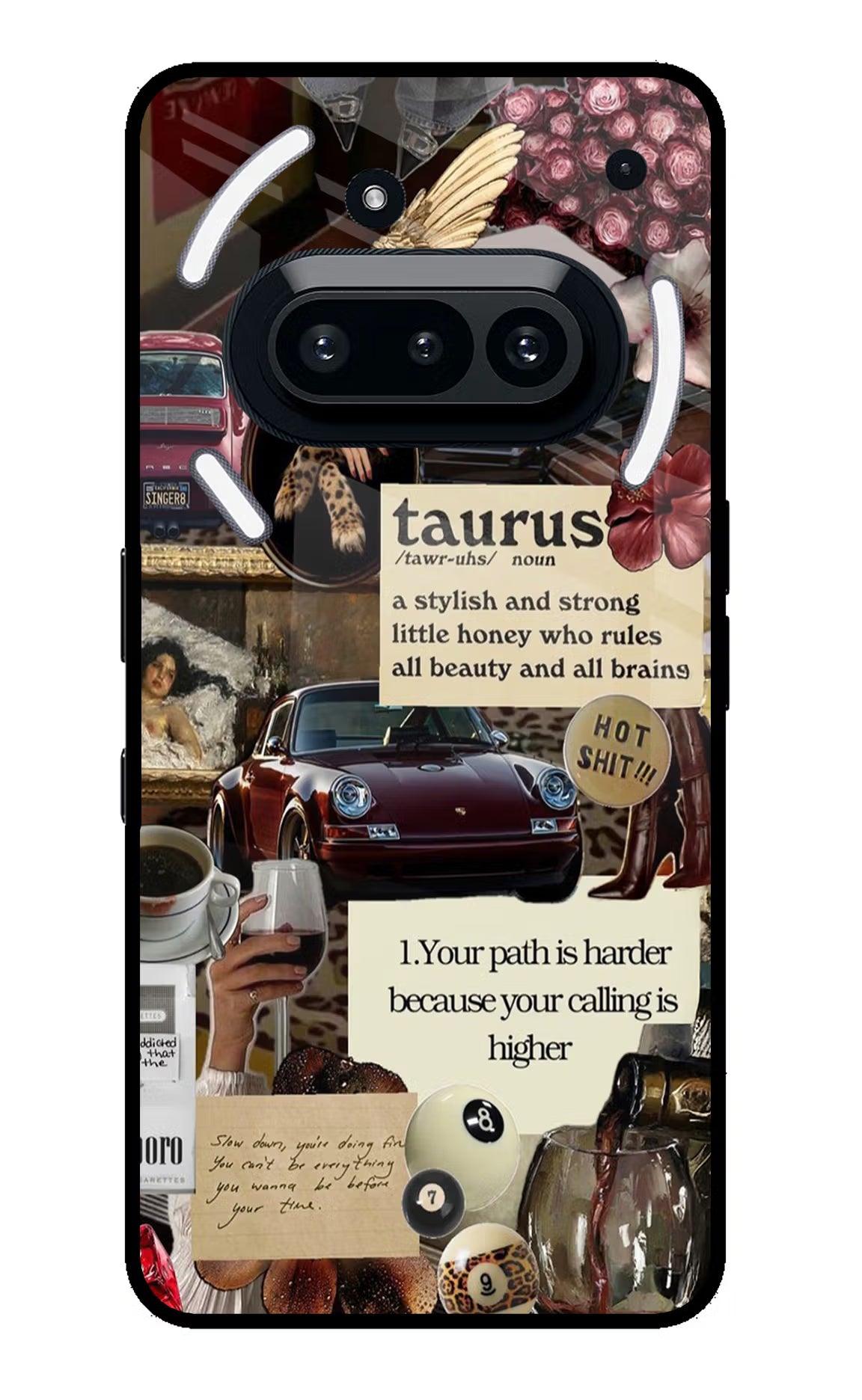 Taurus Zodiac Nothing Phone 3A Back Cover