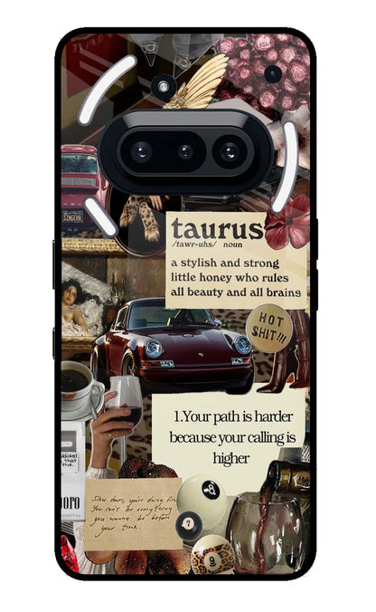 Taurus Zodiac Nothing Phone 3A Back Cover