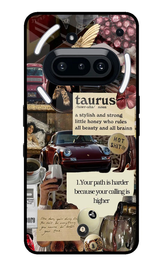 Taurus Zodiac Nothing Phone 3A Back Cover