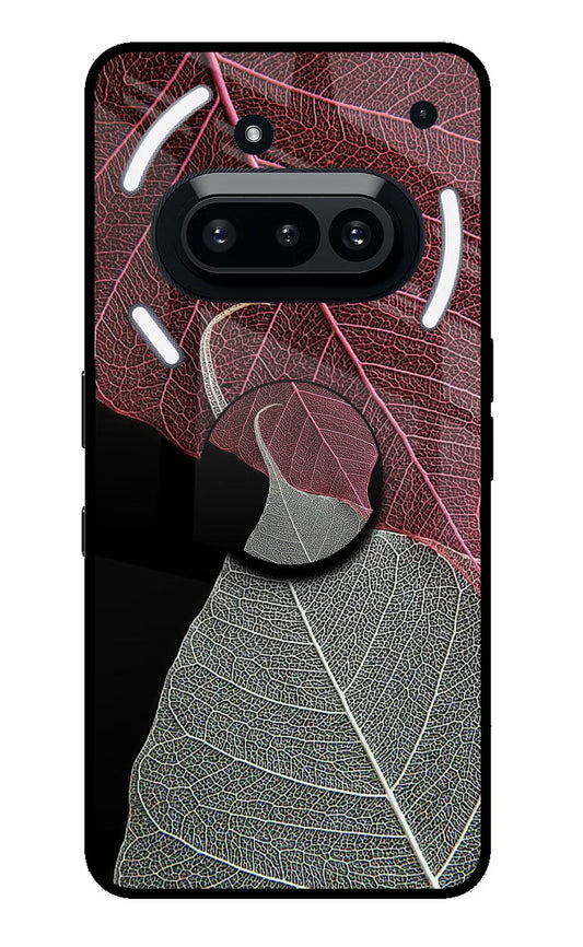 Leaf Pattern Nothing Phone 3A Pop Case