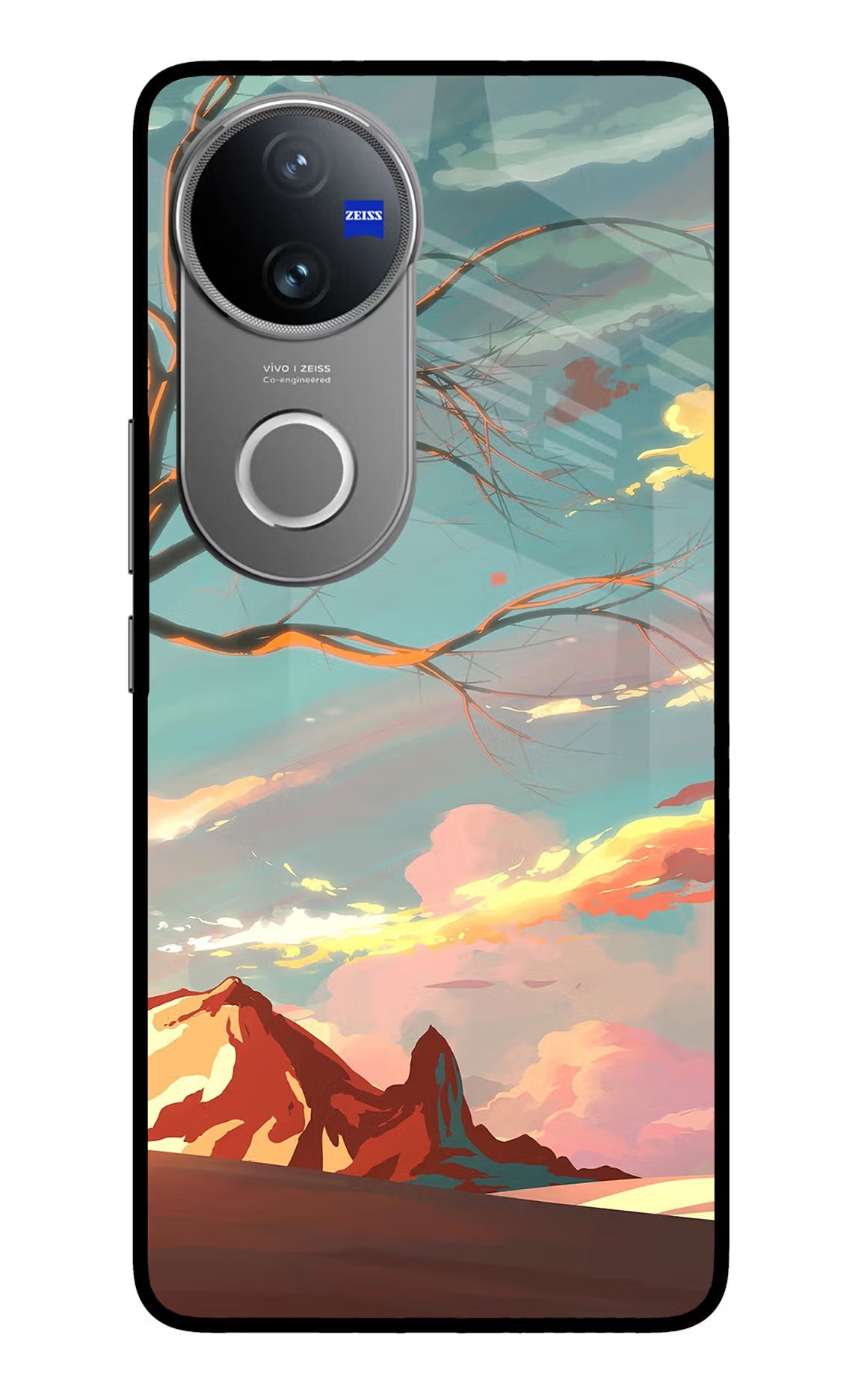 Scenery Vivo V50 5G Glass Case