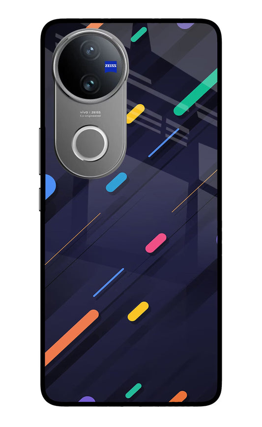 Abstract Design Vivo V50 5G Glass Case