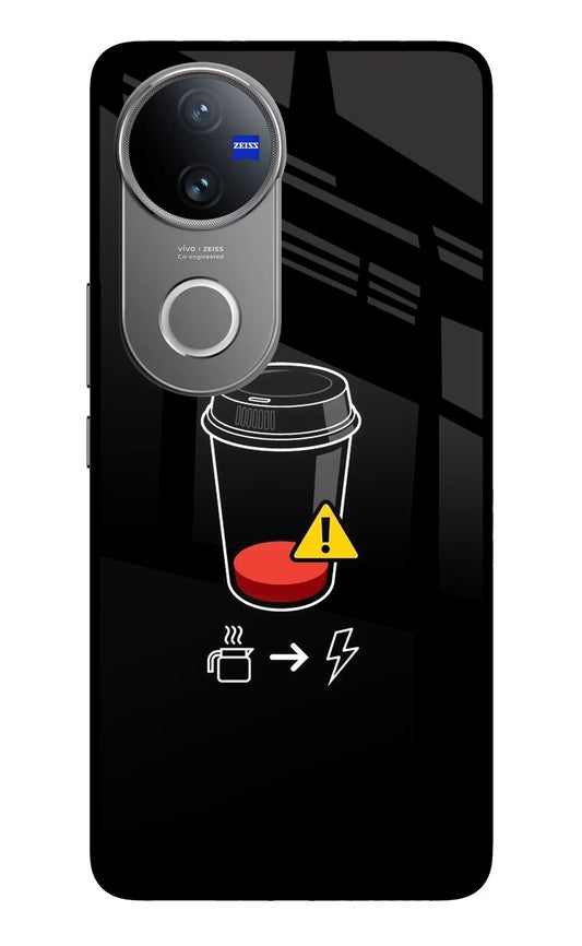Coffee Vivo V50 5G Back Cover