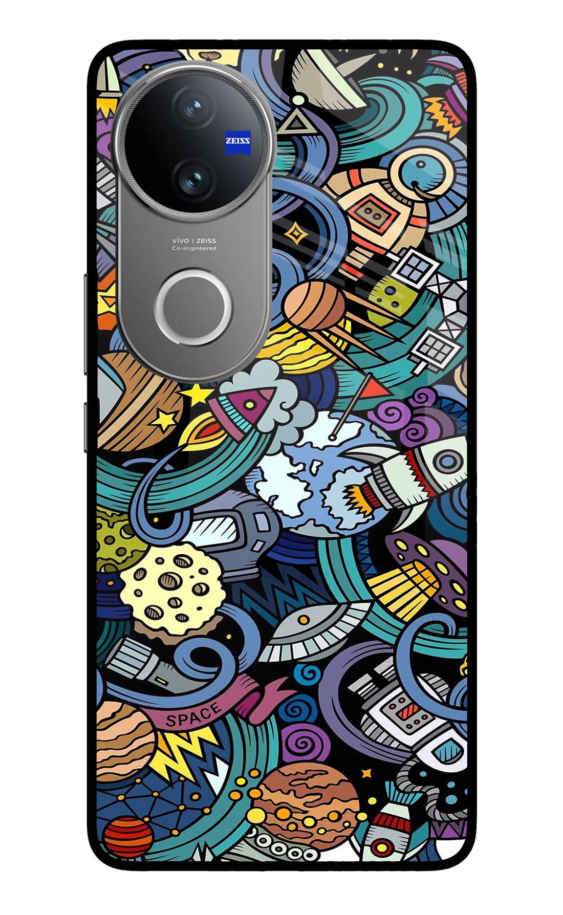 Space Abstract Vivo V50 5G Back Cover