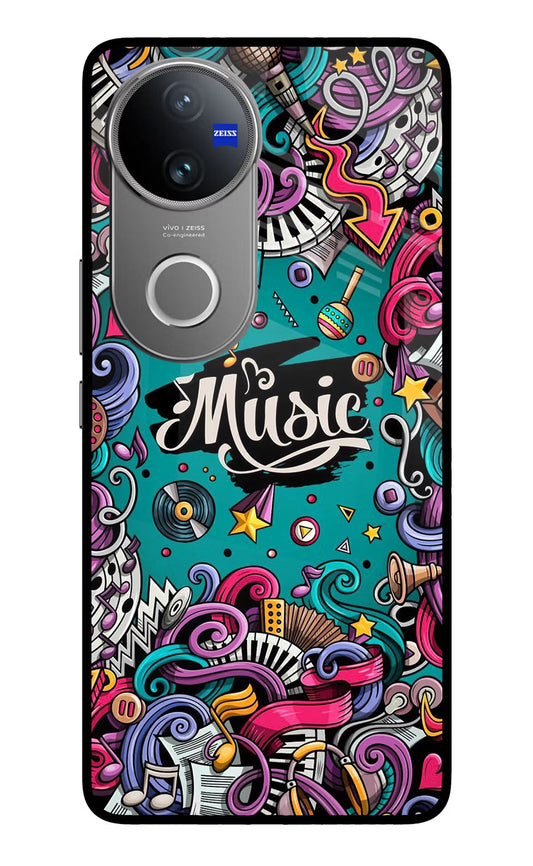 Music Graffiti Vivo V50 5G Back Cover