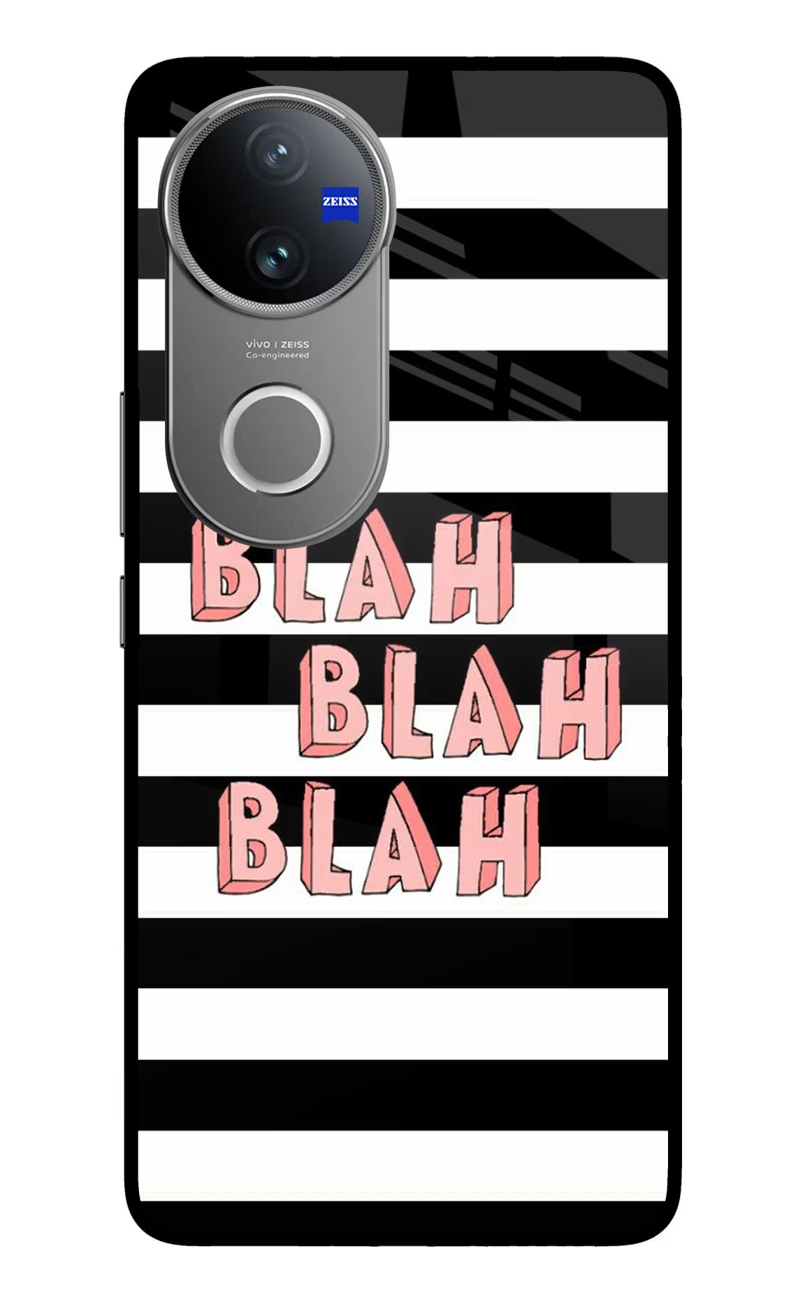 Blah Blah Blah Vivo V50 5G Glass Case