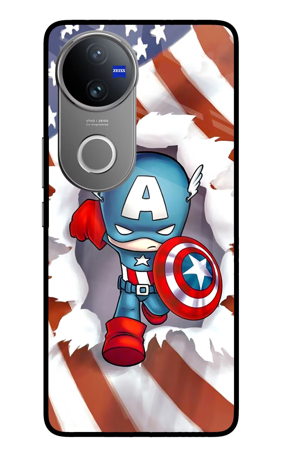 Captain America Vivo V50 5G Back Cover