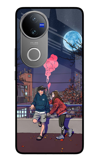 Chilling Couple Vivo V50 5G Back Cover
