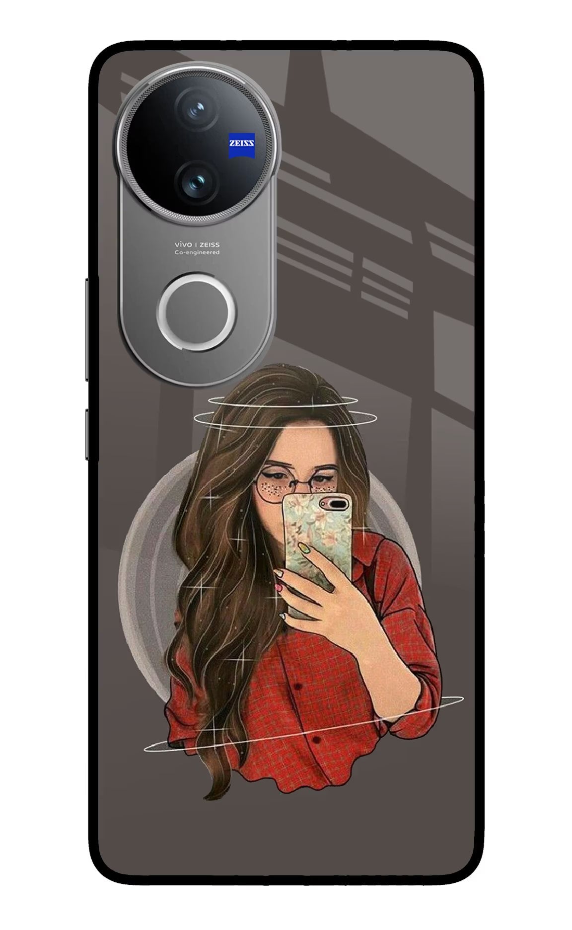Selfie Queen Vivo V50 5G Glass Case