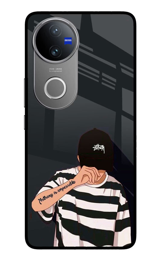 Aesthetic Boy Vivo V50 5G Glass Case
