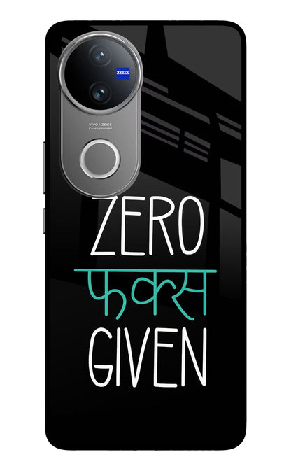Zero Fucks Given Vivo V50 5G Back Cover