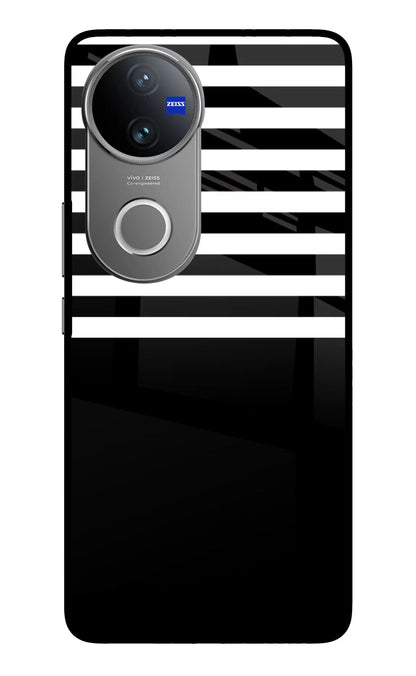 Black and White Print Vivo V50 5G Back Cover