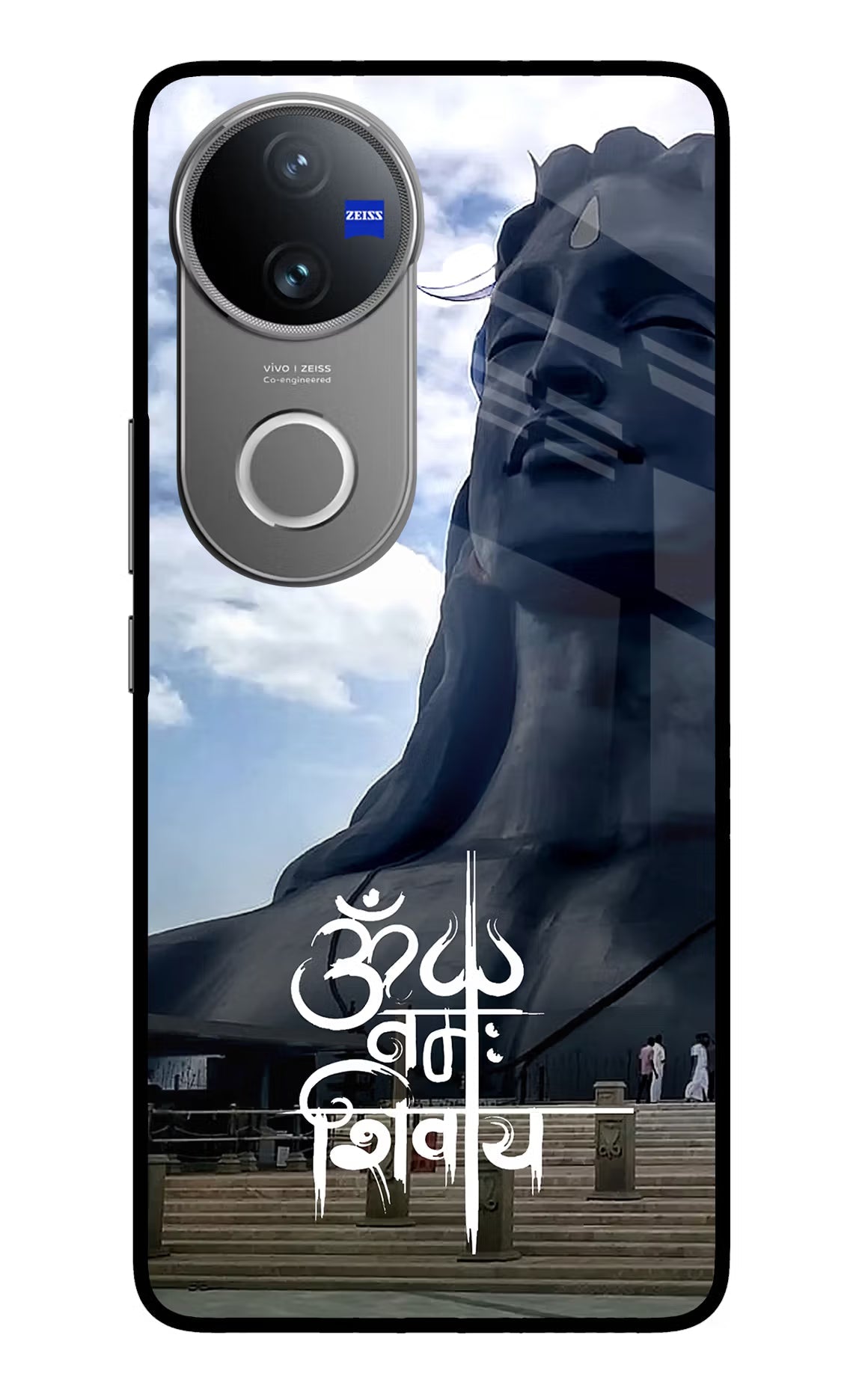 Om Namah Shivay Vivo V50 5G Glass Case
