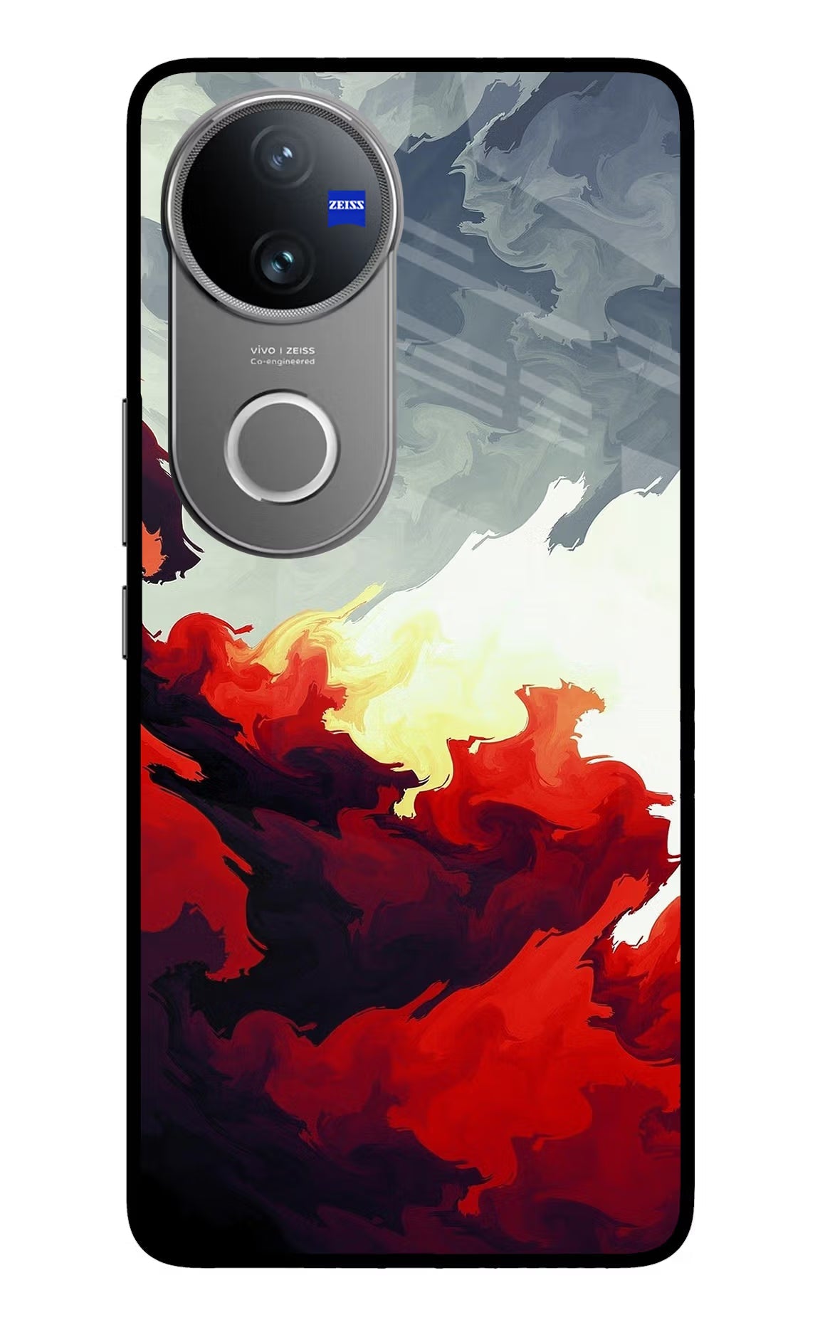 Fire Cloud Vivo V50 5G Back Cover