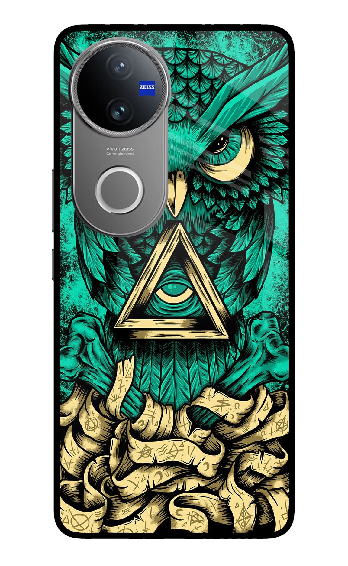 Green Owl Vivo V50 5G Back Cover