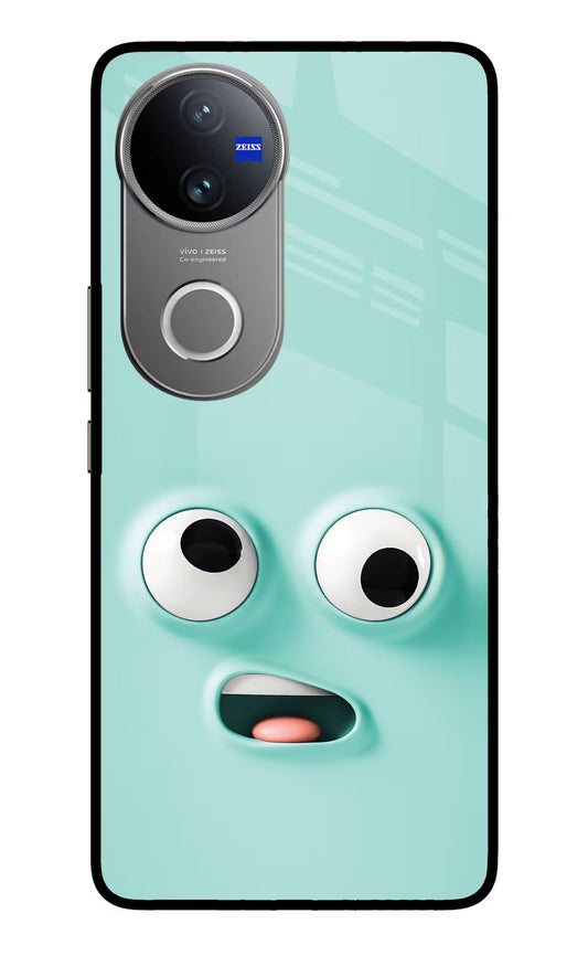 Funny Cartoon Vivo V50 5G Glass Case