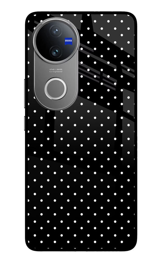 White Dots Vivo V50 5G Back Cover