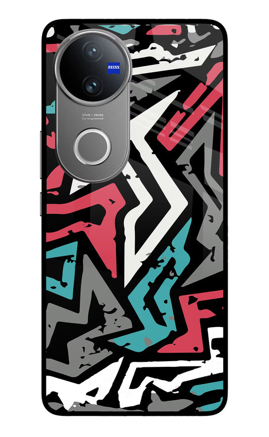 Geometric Graffiti Vivo V50 5G Back Cover