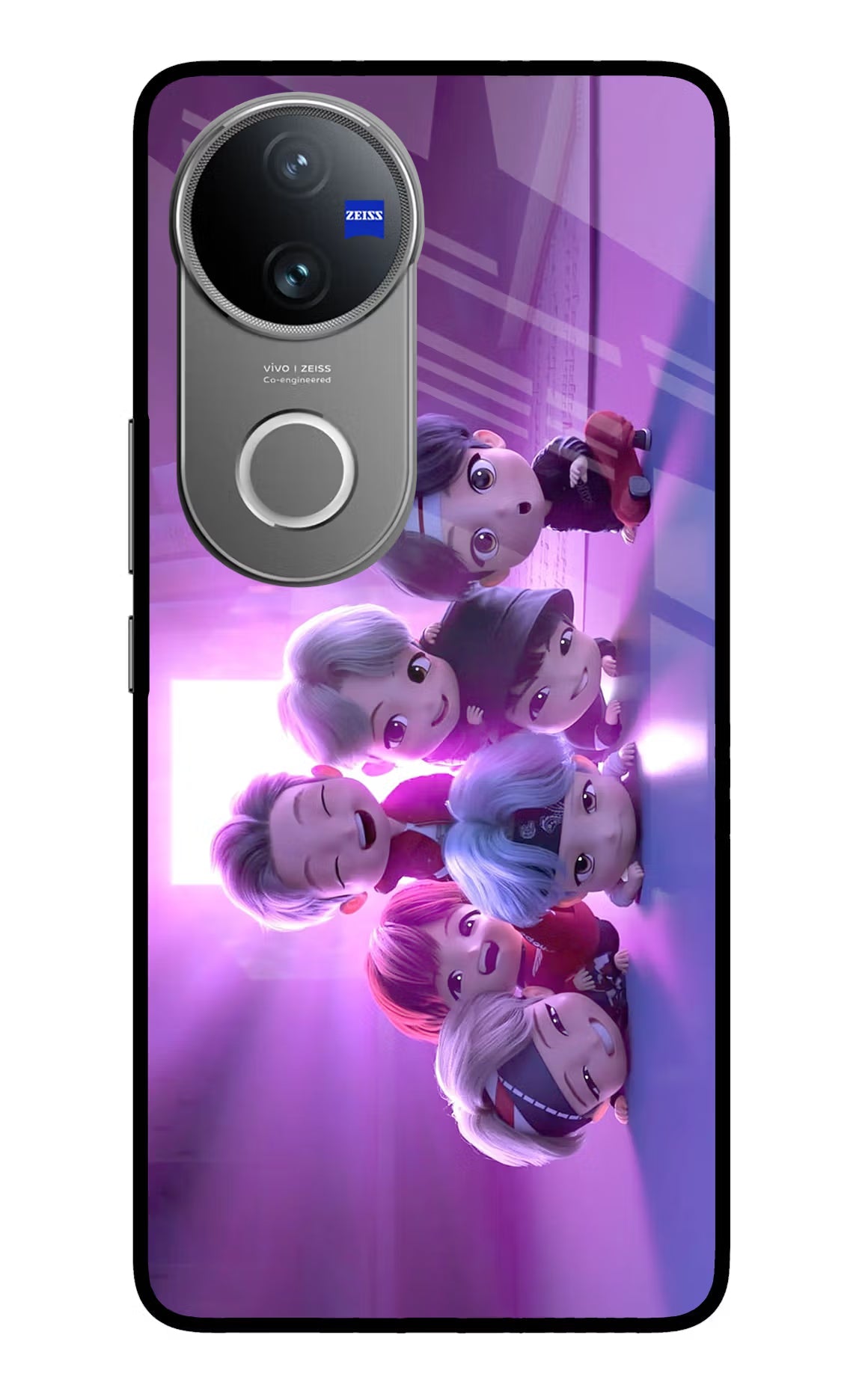 BTS Chibi Vivo V50 5G Back Cover