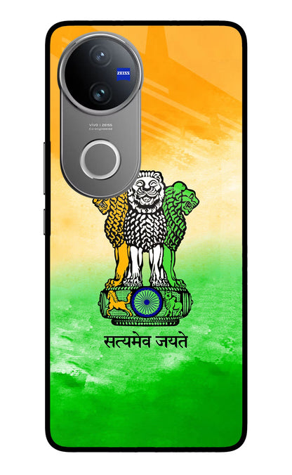 Satyamev Jayate Flag Vivo V50 5G Back Cover