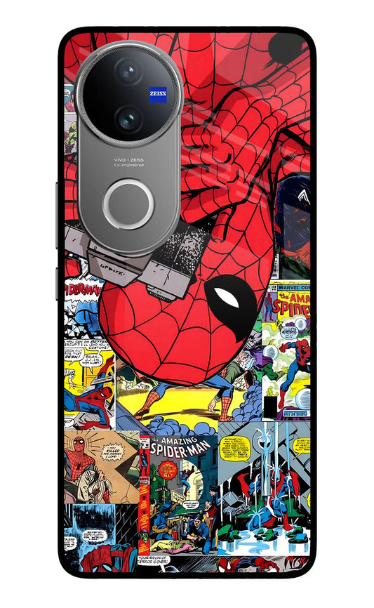 Spider Man Vivo V50 5G Glass Case