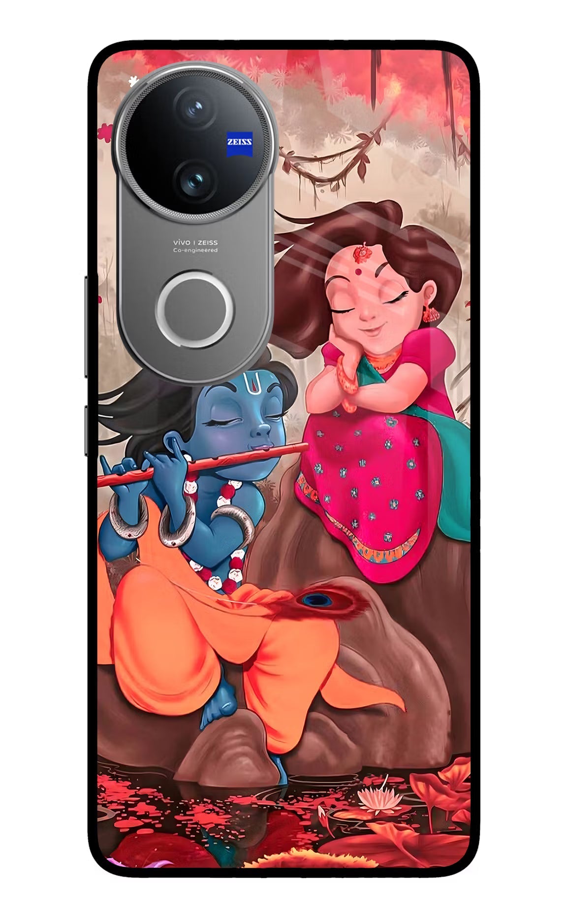 Radhe Krishna Vivo V50 5G Glass Case