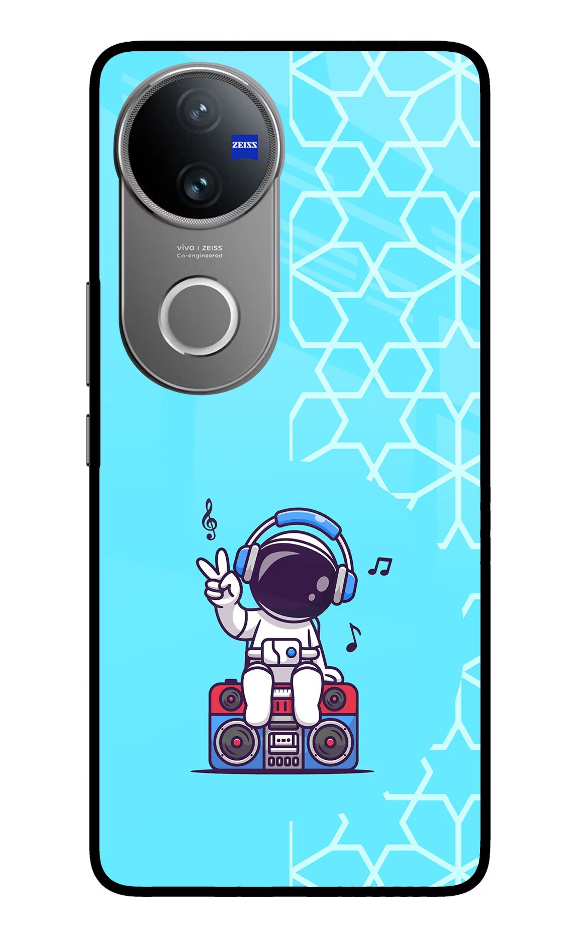 Cute Astronaut Chilling Vivo V50 5G Back Cover