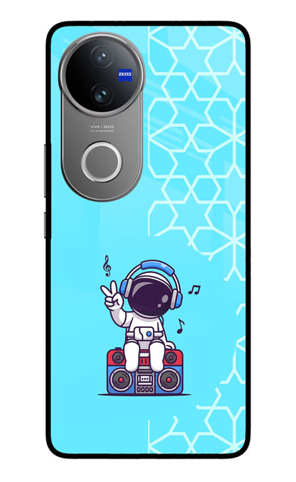 Cute Astronaut Chilling Vivo V50 5G Back Cover