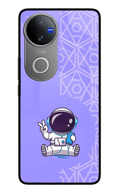 Cute Astronaut Chilling Vivo V50 5G Back Cover