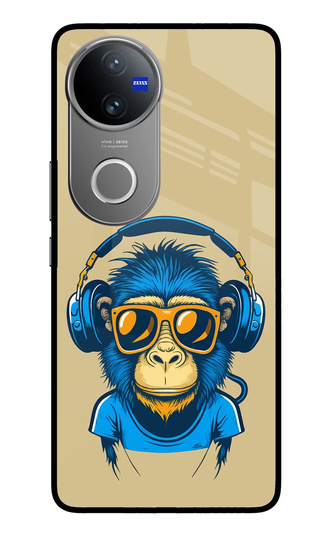 Monkey Headphone Vivo V50 5G Back Cover