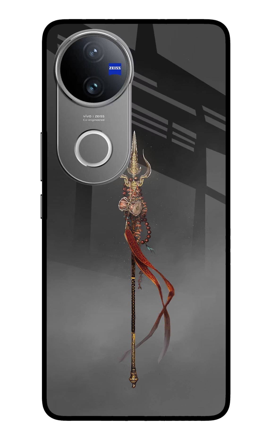 Shiv Trishul Vivo V50 5G Glass Case