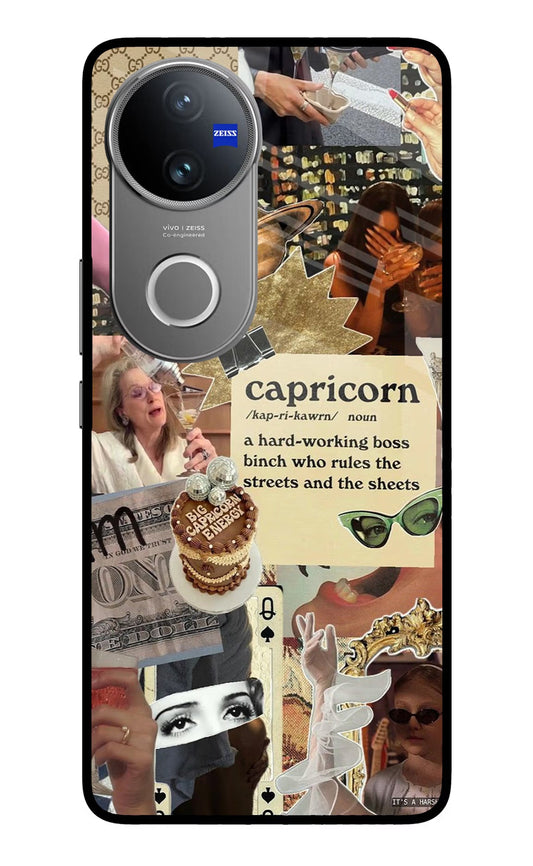 Capricorn Zodiac Vivo V50 5G Back Cover