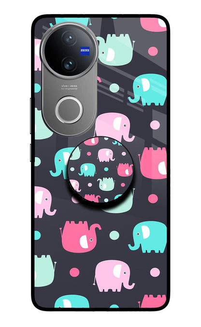 Baby Elephants Vivo V50 5G Pop Case