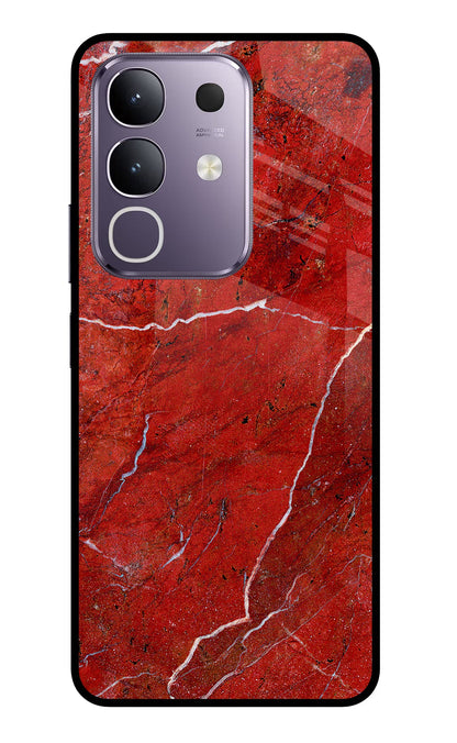 Red Marble Design Vivo T4x 5G Back Cover