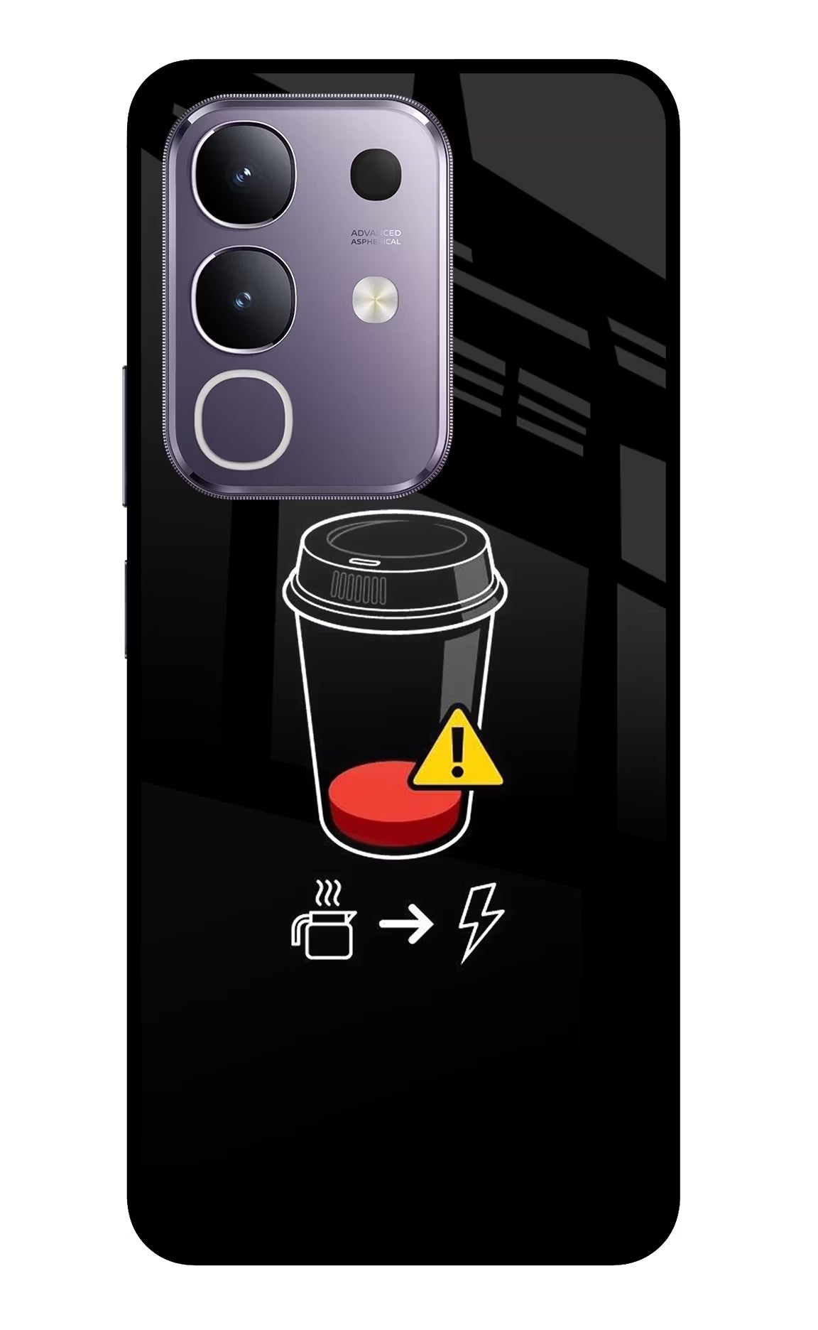 Coffee Vivo T4x 5G Back Cover