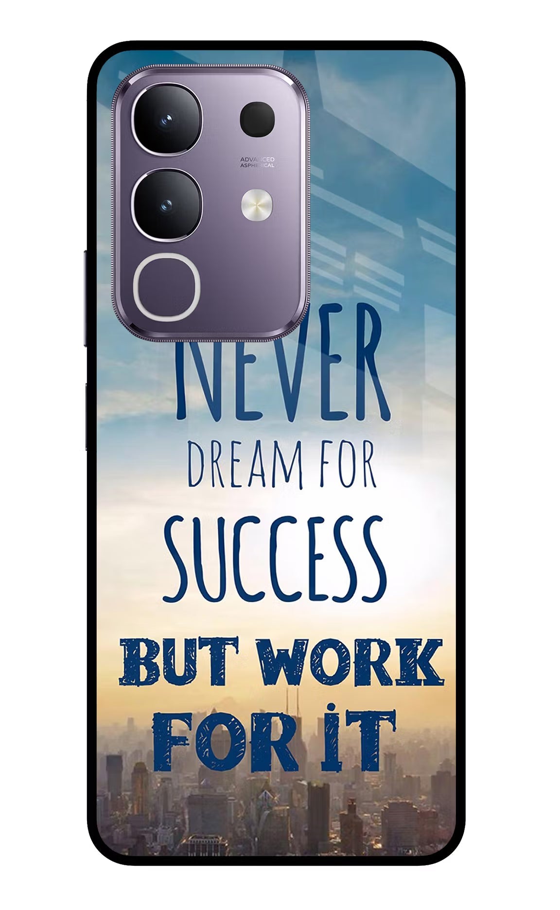 Never Dream For Success But Work For It Vivo T4x 5G Back Cover