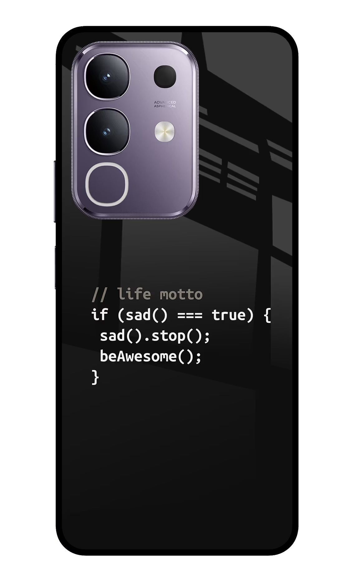 Life Motto Code Vivo T4x 5G Back Cover