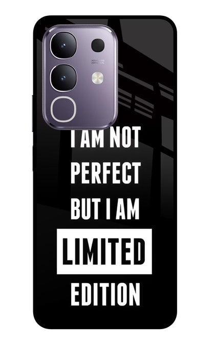 I Am Not Perfect But I Am Limited Edition Vivo T4x 5G Back Cover